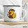 Emaille Tasse Quietscheente Barista Gummiente Barkeeper 300ml Vintage
