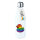 Edelstahl-Trinkflasche Quietscheente LGBTQ Pride Comic Gummiente 500ml Wasserflasche