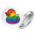 Button Quietscheente LGBTQ Pride Comic Gummiente