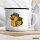 Emaille Tasse Quietscheente Wanderer Gummiente Hiking  300ml Vintage