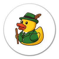 Aufkleber Quietscheente Schützenbruder Gummiente...