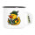 Emaille Tasse Quietscheente Schützenkönig Gummiente Schützenfest 300ml Vintage