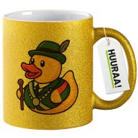 Glitzertasse Quietscheente Schützenkönig...