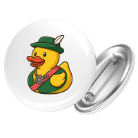Button Quietscheente Schützenkönigin Gummiente Schützenfest