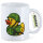 Kaffeetasse Quietscheente Soldat Gummiente Bundeswehr 330ml