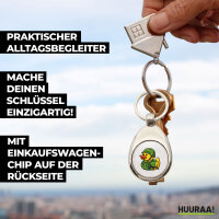 Schlüsselanhänger Quietscheente Soldat...