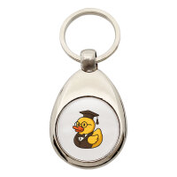 Schlüsselanhänger Quietscheente Professor...