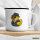Emaille Tasse Quietscheente Agent Gummiente Spion 300ml Vintage
