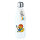 Trinkflasche Quietscheente Eishockey Gummiente Hockey 500ml Edelstahl Wasserflasche