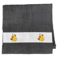 Handtuch Quietscheente Italien Gummiente Italiener 50x100cm