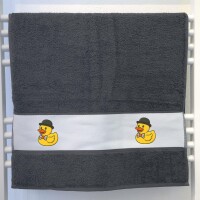 Handtuch Quietscheente Großbritannien Gummiente...