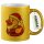 Glitzertasse Quietscheente Nikolaus Weihnachtsmann 330ml