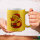 Glitzertasse Quietscheente Nikolaus Weihnachtsmann 330ml