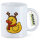 Kaffeetasse Quietscheente Rudolf Gummiente Rentier 330ml
