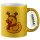 Glitzertasse Quietscheente Rudolf Gummiente Rentier 330ml