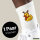 Unisex Socken Quietscheente Rudolf Gummiente Rentier Größe 37/46 White Motiv Tennissocken