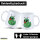 Kaffeetasse Quietscheente Alien Gummiente Ufo 330ml