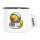 Emaille Tasse Quietscheente Astronaut Gummiente Raumfahrer 300ml Vintage