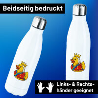 Trinkflasche Quietscheente Königin Gummiente Queen...