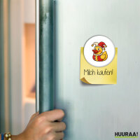 Magnet Quietscheente Joker Gummiente Hofnarr 59mm...