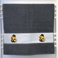 Handtuch Quietscheente Br&auml;utigam Gummiente...