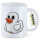Kaffeetasse Quietscheente Geist Gummiente Halloween 330ml