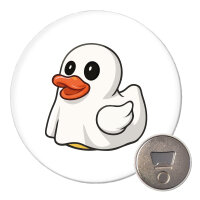 Magnet Quietscheente Geist Gummiente Halloween 59mm Kühlschrankmagnet