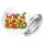Button Quietscheente Dreigestirn Gummiente Karneval rund