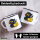 Emaille Tasse Quietscheente Ninja Gummiente Krieger 300ml Vintage