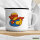 Emaille Tasse Quietscheente Superheld Gummiente Hero 300ml Vintage