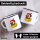 Emaille Tasse Quietscheente Horrorclown Gummiente Gruselclown 300ml Vintage