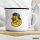 Emaille Tasse Quietscheente 90er Gummiente 90s 300ml Vintage Emaille Becher