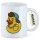 Kaffeetasse Quietscheente 90er Gummiente 90s 330ml