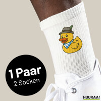 Unisex Socken Quietscheente Bayern Gummiente Oktoberfest...