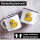 Emaille Tasse Quietscheente Baby Gummiente Säugling 300ml Vintage