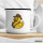 Emaille Tasse Quietscheente Abenteurer Gummiente Entdecker 300ml Vintage