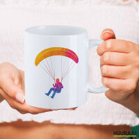 Kaffeetasse Paragliding Gleitschirmfliegen 330ml