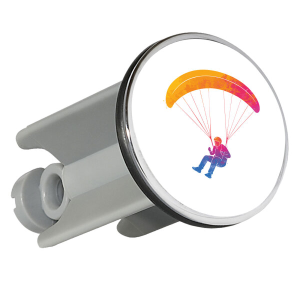 Waschbeckenstöpsel Paragliding Gleitschirmfliegen 4cm