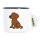 Emaille Tasse brauner Labrador Retriever Chocolate Labi Comic 300ml Vintage Emaille Becher