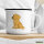 Emaille Tasse Golden Retriever Goldie Comic 300ml Vintage Emaille Becher
