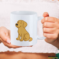 Kaffeetasse Golden Retriever Goldie Comic 330ml