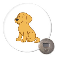 Magnet Golden Retriever Goldie Comic 59mm...