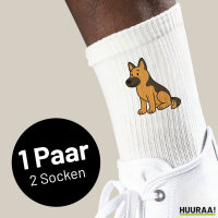 Unisex Socken Deutscher Schäferhund Schäfi...