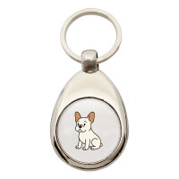 Schlüsselanhänger Französische Bulldogge...