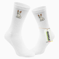 Unisex Socken Französische Bulldogge Frenchie Comic...