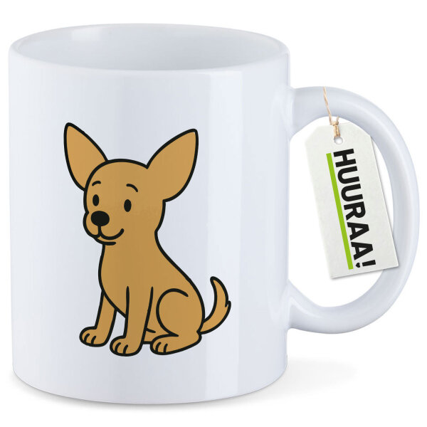 Kaffeetasse Chihuahua ChiChi Comic 330ml