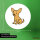 Aufkleber Chihuahua ChiChi Comic 10cm Sticker