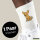 Unisex Socken Chihuahua ChiChi Comic Größe 37/46 White Motiv Tennissocken