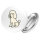 Button Pudel Curly Comic