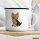Emaille Tasse Yorkshire Terrier Yorkie Comic 300ml Vintage Emaille Becher